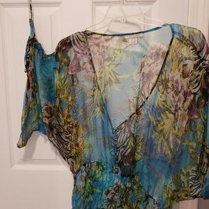 Alberto Makali Sheer Blouse